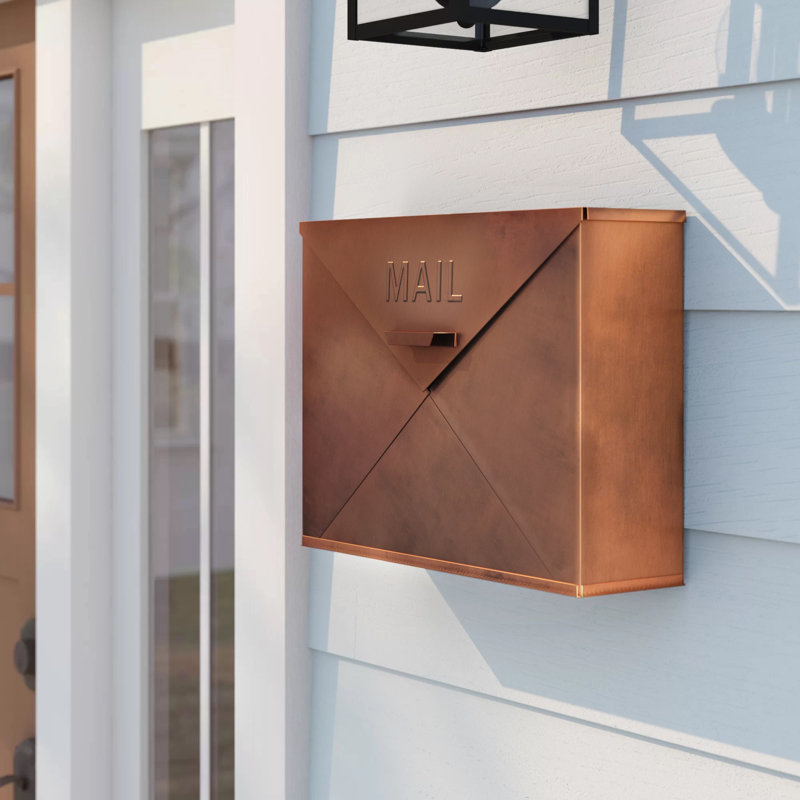 Sol 72 Outdoor Anderson Wall Mounted Mailbox & Reviews Wayfair